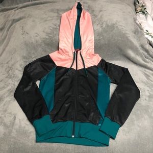 H&M divided zip up